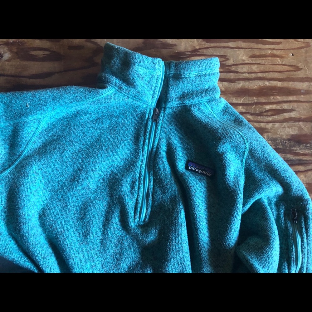 Teal Women’s Better Sweater Patagonia Pullover XL